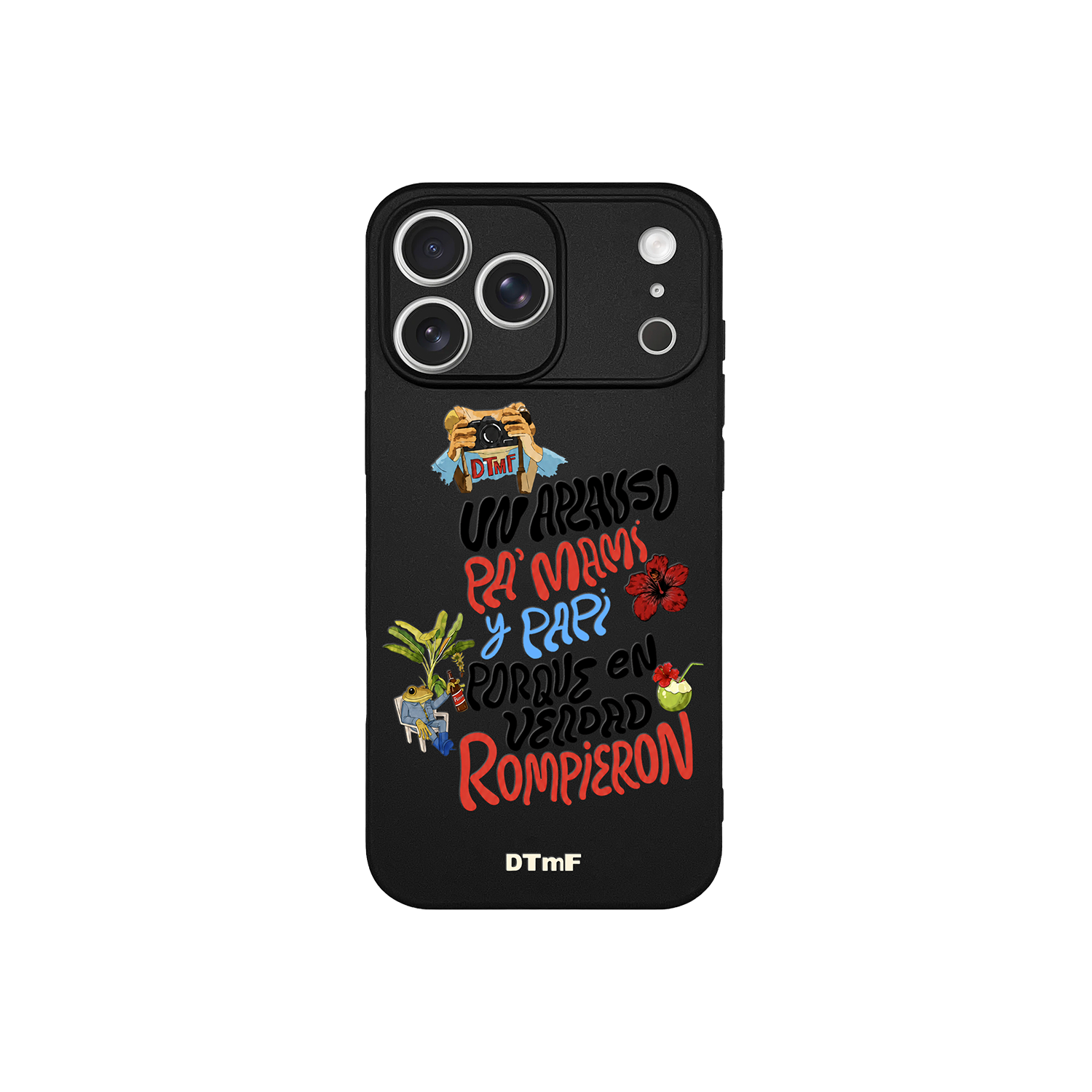 Un Aplauso Pa' Mami y Papi – Premium iPhone Case - DtMF Merch