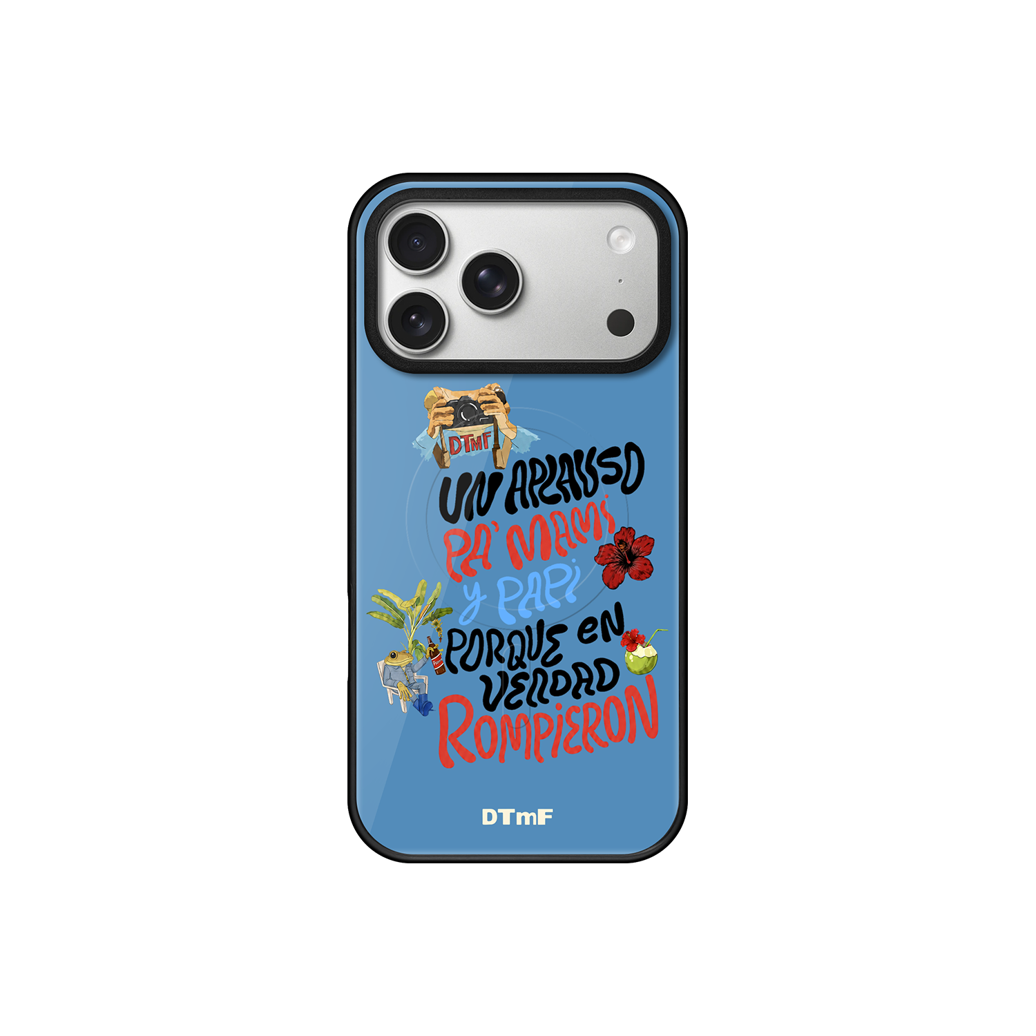 Un Aplauso Pa' Mami y Papi – Sky Blue MagSafe® Edition - DtMF Merch