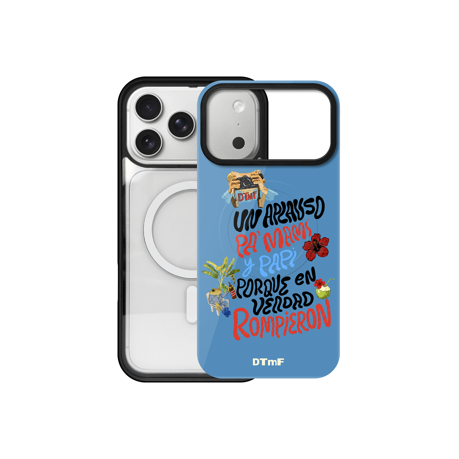 Un Aplauso Pa' Mami y Papi – Sky Blue MagSafe® Edition - DtMF Merch