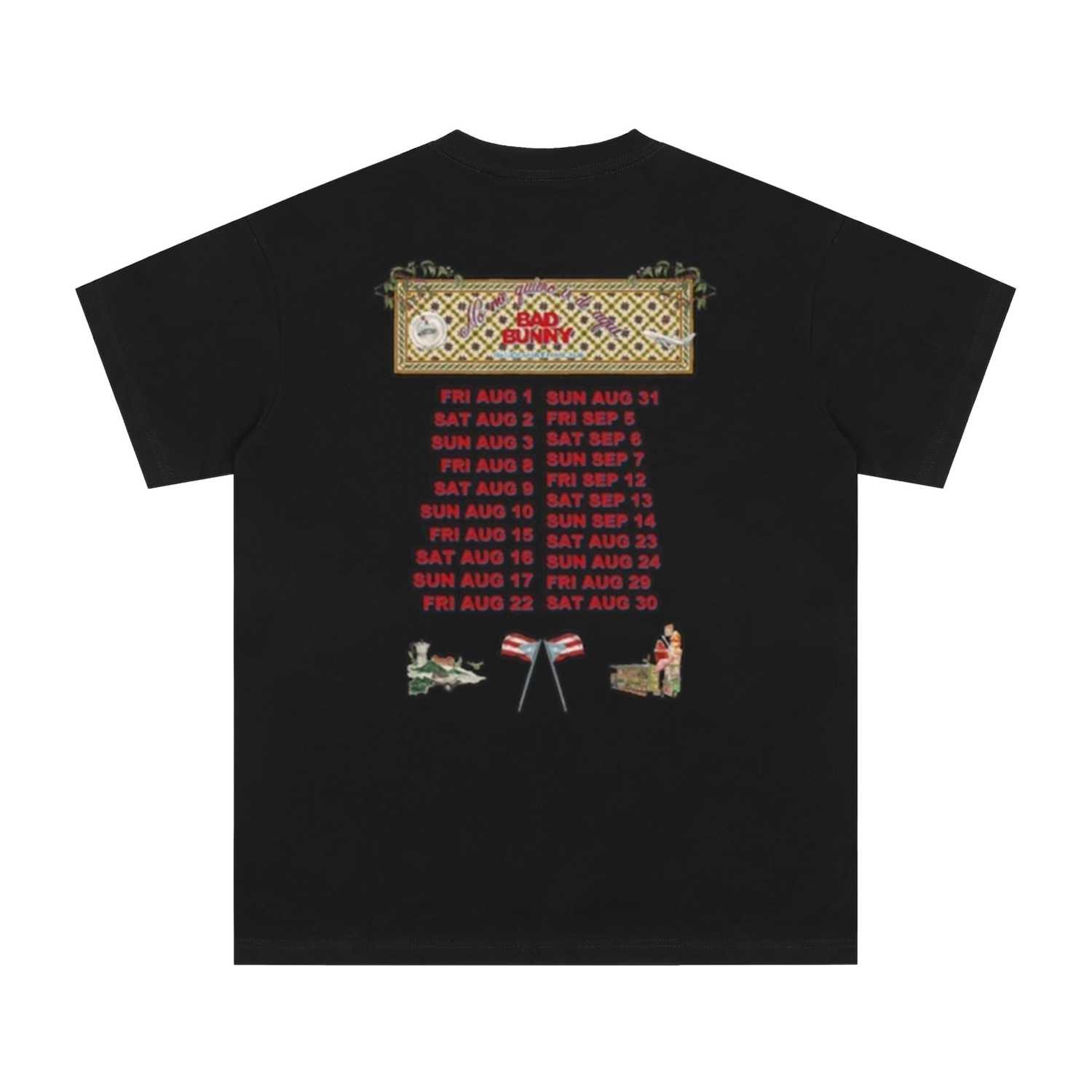 Concho Tour Dates - T-Shirt - DtMF Merch